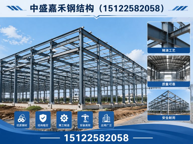 河北区天津钢结构展示图