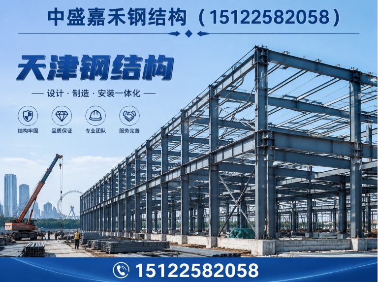河北区钢结构厂房展示图